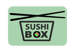 Hai Sushibox logo.